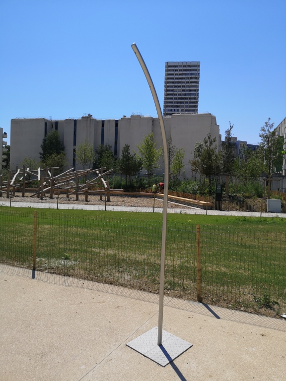 Parc Chapelle-Charbon Paris - Réalisation d'un îlot de fraicheur