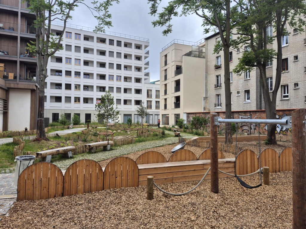 Montreuil - Square Jean le Bitoux